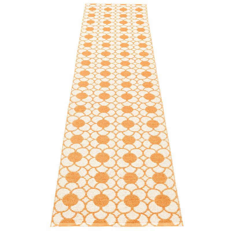 Anya gulvtæppe 300 × 70 cm, pale orange/vanilla