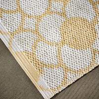 Anya gulvtæppe 100 × 70 cm, pale yellow/vanilla