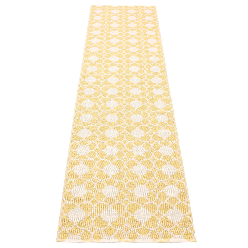 Anya gulvtæppe 300 × 70 cm, pale yellow/vanilla