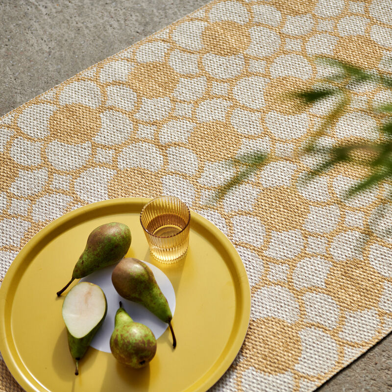 Anya gulvtæppe 300 × 70 cm, pale yellow/vanilla