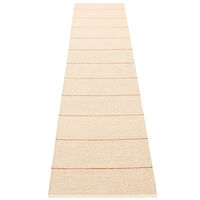 Lea teppe 300 x 70 cm, beige/rust/vanilla