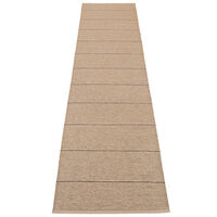 Lea teppe 300 x 70 cm, potato/brown/vanilla