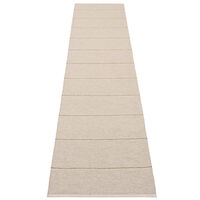Lea teppe 300 x 70 cm, linen/pine/vanilla
