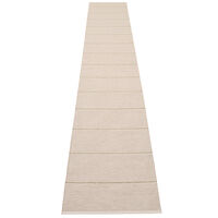 Lea gulvtæppe 375 × 70 cm, linen/pine/vanilla