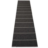 Lea teppe 300 x 70 cm, black/mint/vanilla