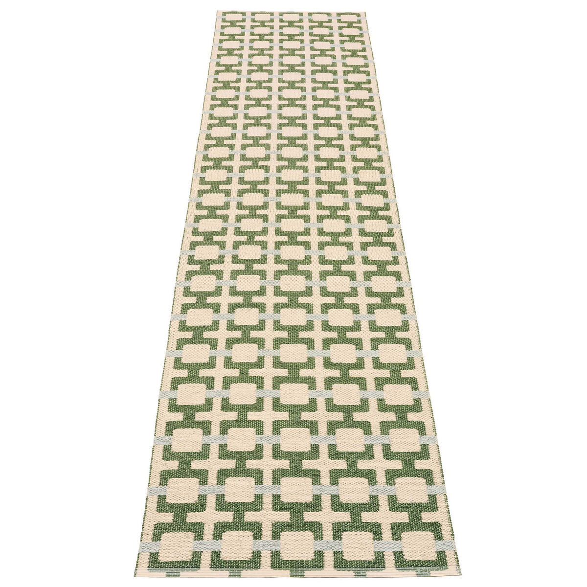 Tom matta 300 × 70 cm, leaf/cream/sage