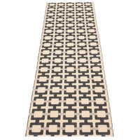 Tom matta 240 × 70 cm, black/cream/grey