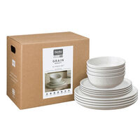 Grain Barley servicesæt, 12 dele, beige