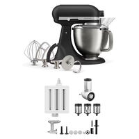 Artisan Plus köksmaskin med tillbehörspaket 4,7 liter, cast iron black