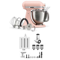 Artisan Plus köksmaskin med tillbehörspaket 4,7 liter, feather pink