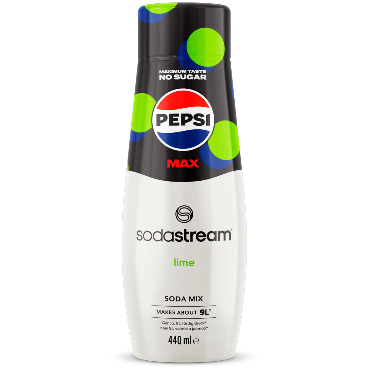 Pepsi Max Lime makutiiviste, 440 ml