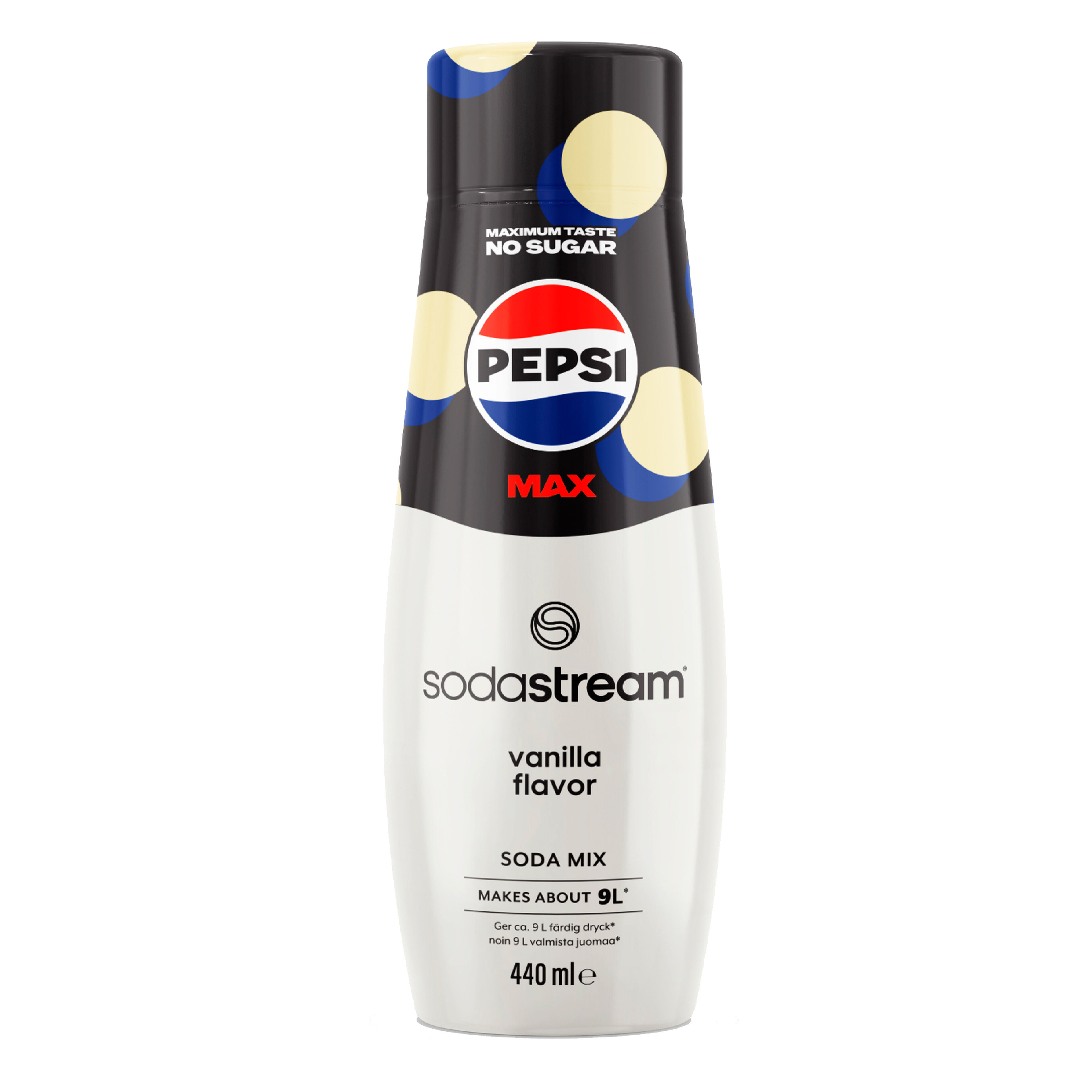 Pepsi Max Vanilla makutiiviste 440 ml