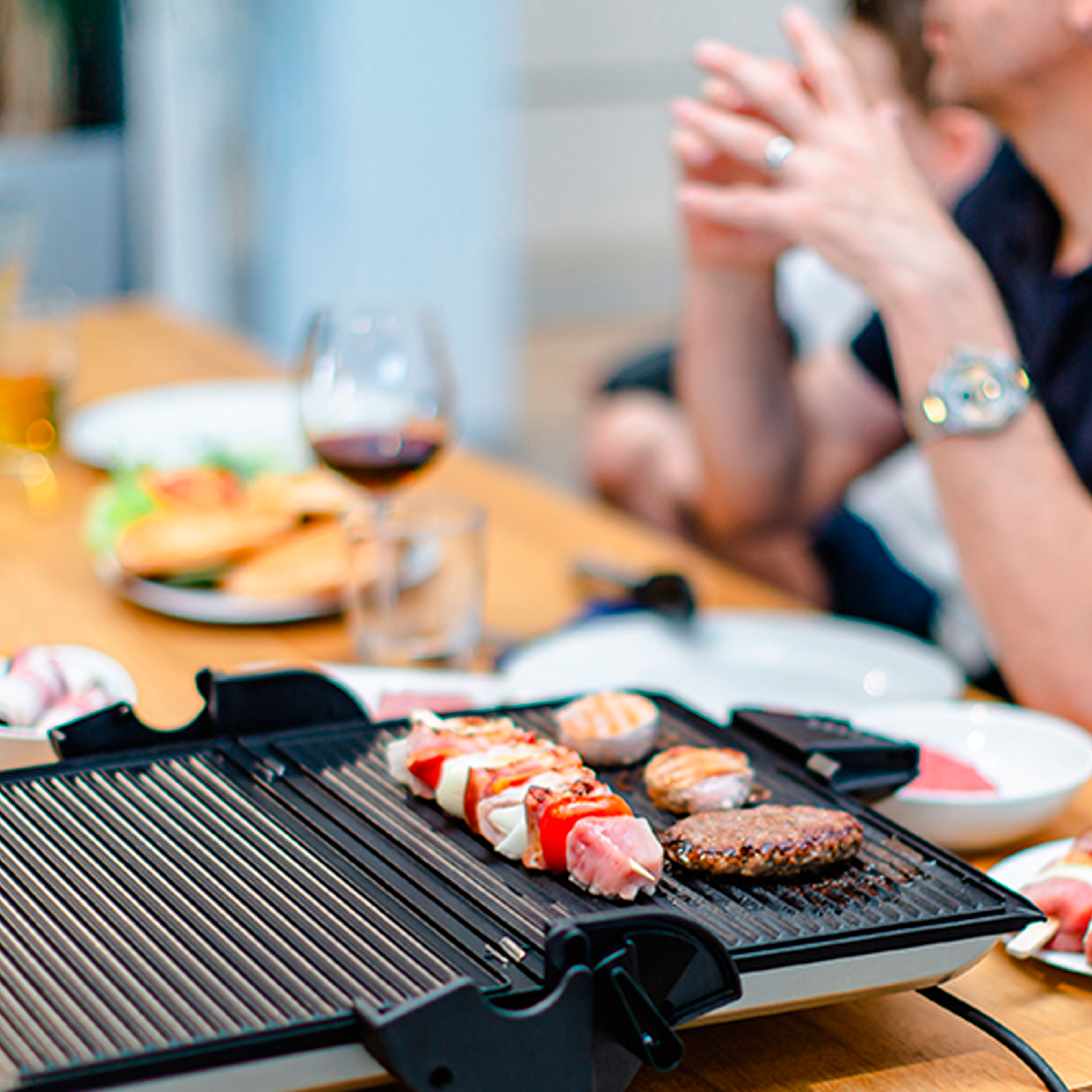 PG2.0 kontaktgrill, sort