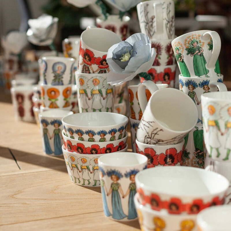 Elsa Beskow skål 50 cl, poppy