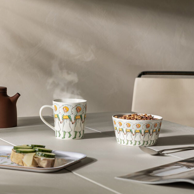 Elsa Beskow skål 50 cl, marguerite