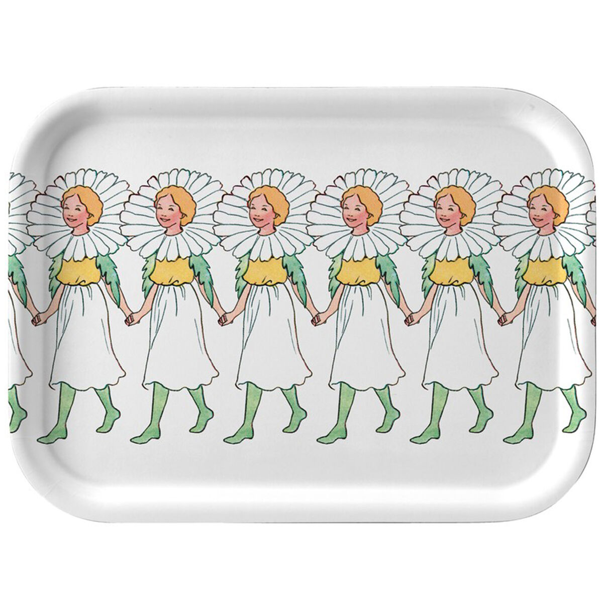 Elsa Beskow bakke 27 x 20 cm, marguerite