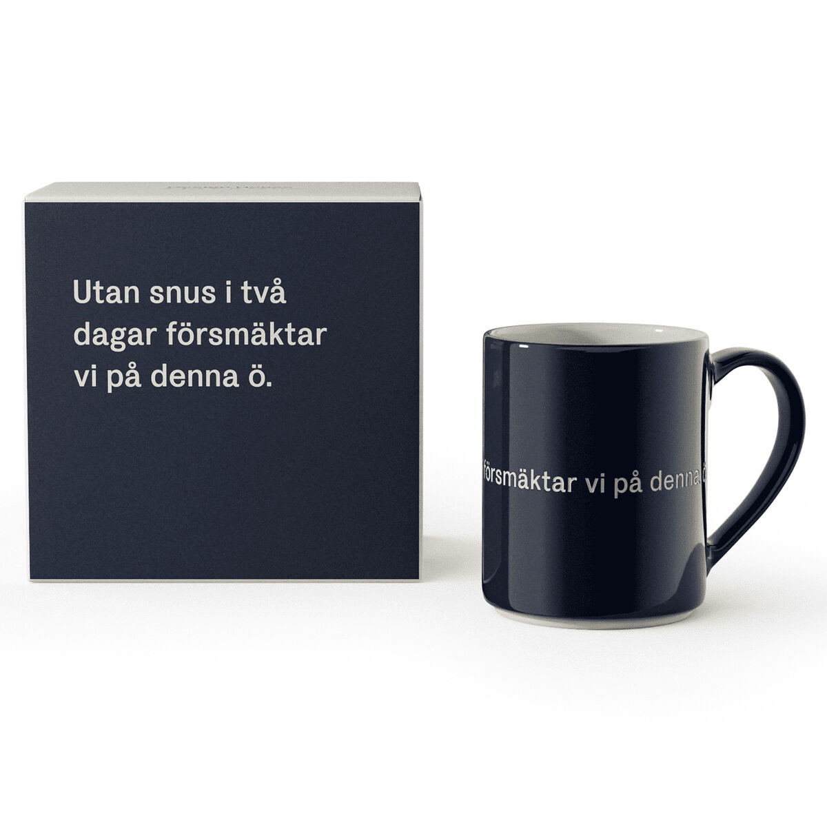 Astrid Lindgren mugg 35 cl, "utan snus"