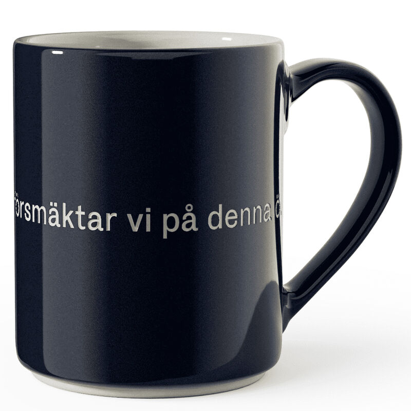 Astrid Lindgren kopp 35 cl, Utan snus i två dagar…