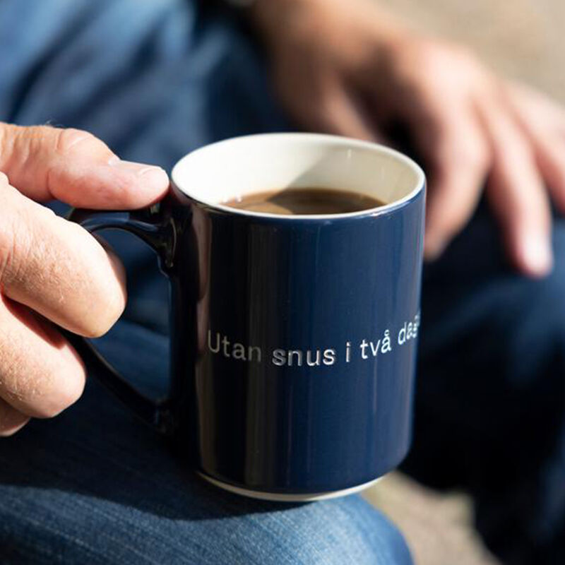 Astrid Lindgren kopp 35 cl, Utan snus i två dagar…