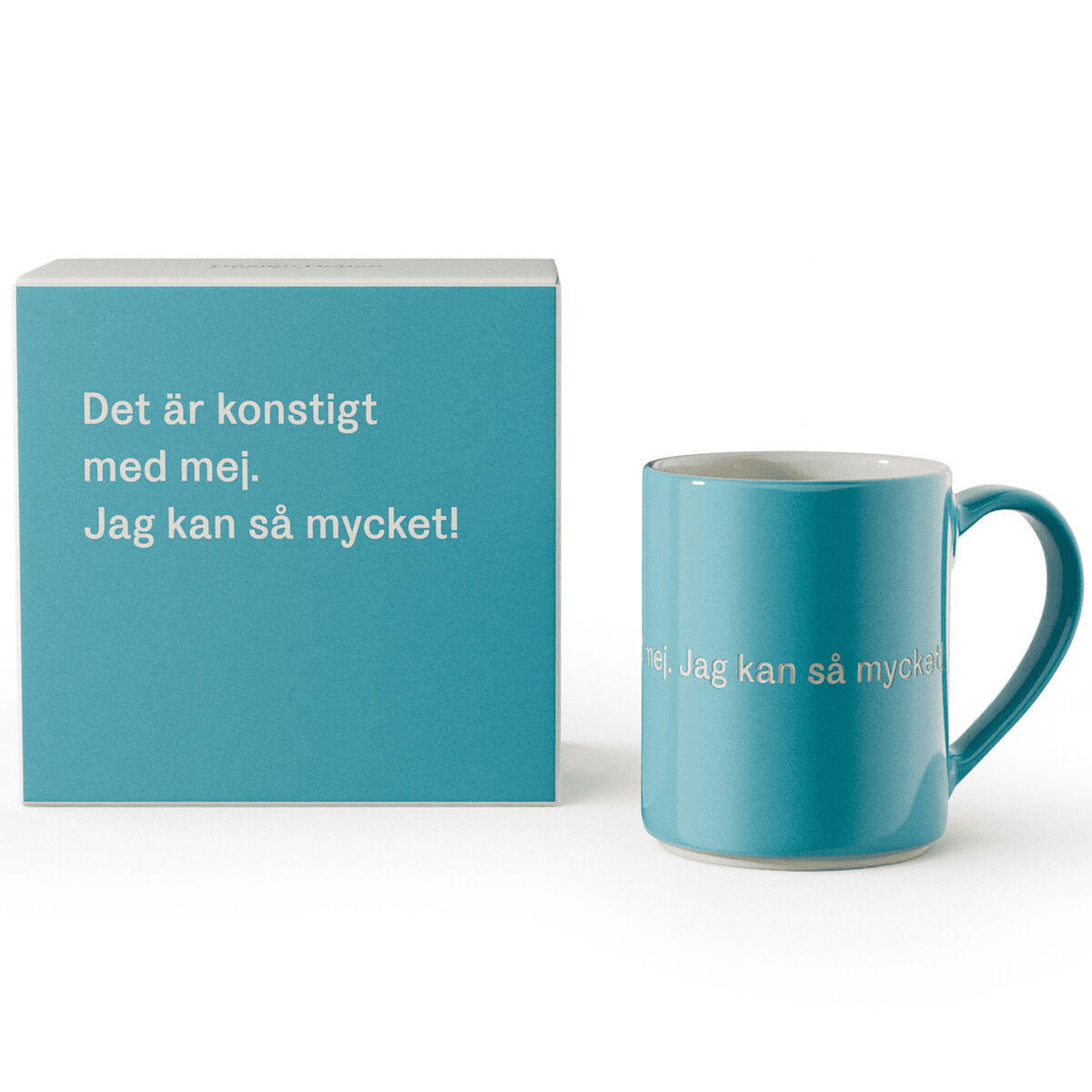 Astrid Lindgren mugg 35 cl, "konstigt"