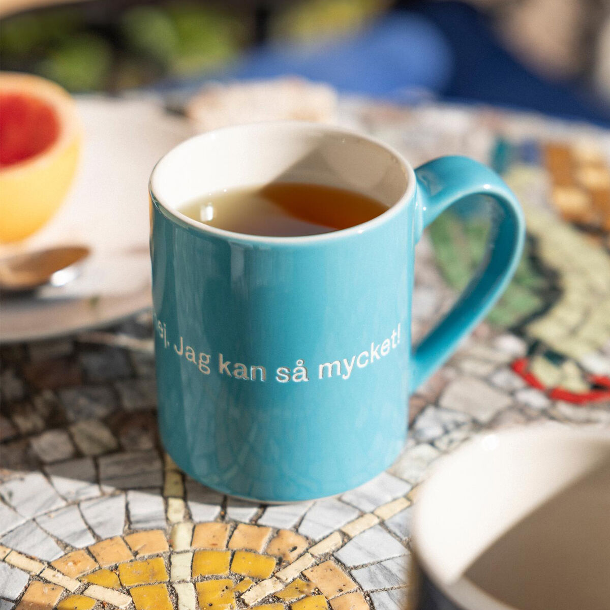Astrid Lindgren mugg 35 cl, "konstigt"