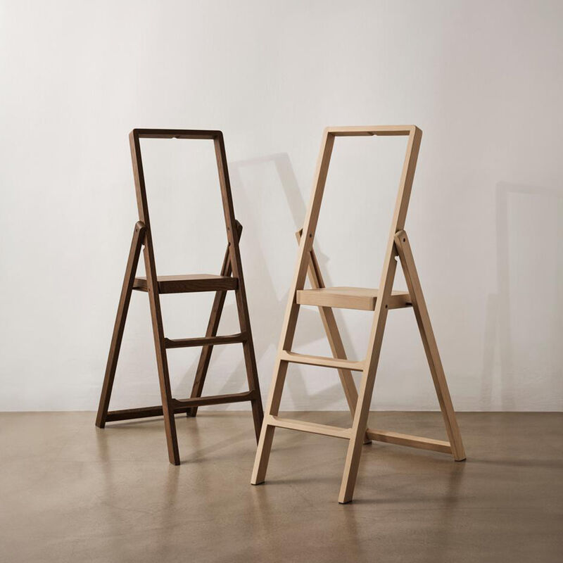 Step stige, lys eg