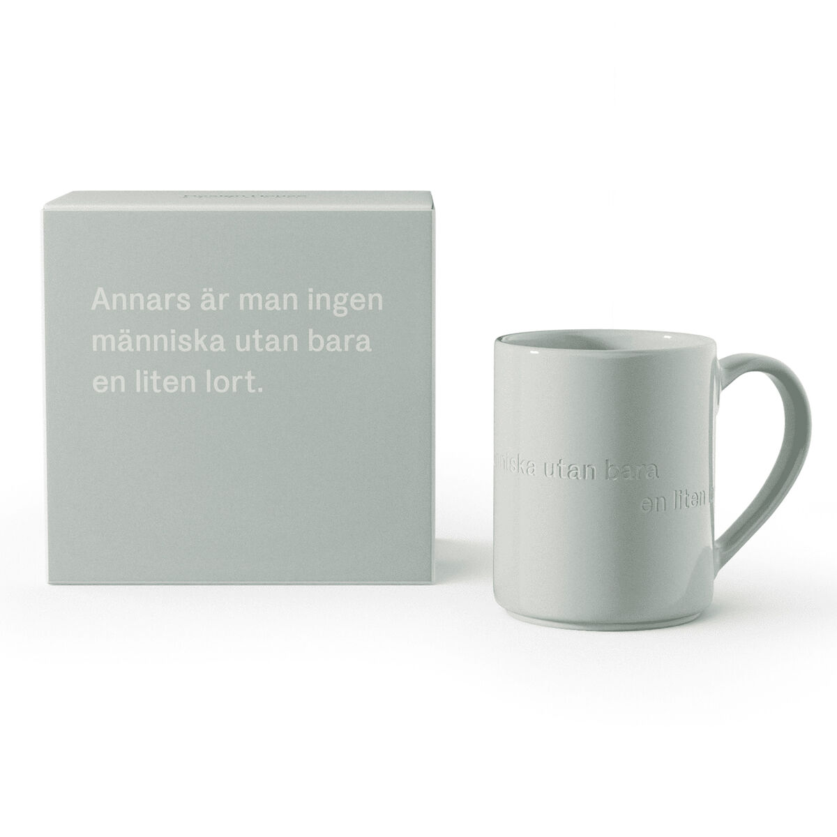 Astrid Lindgren mugg 35 cl, "människa"