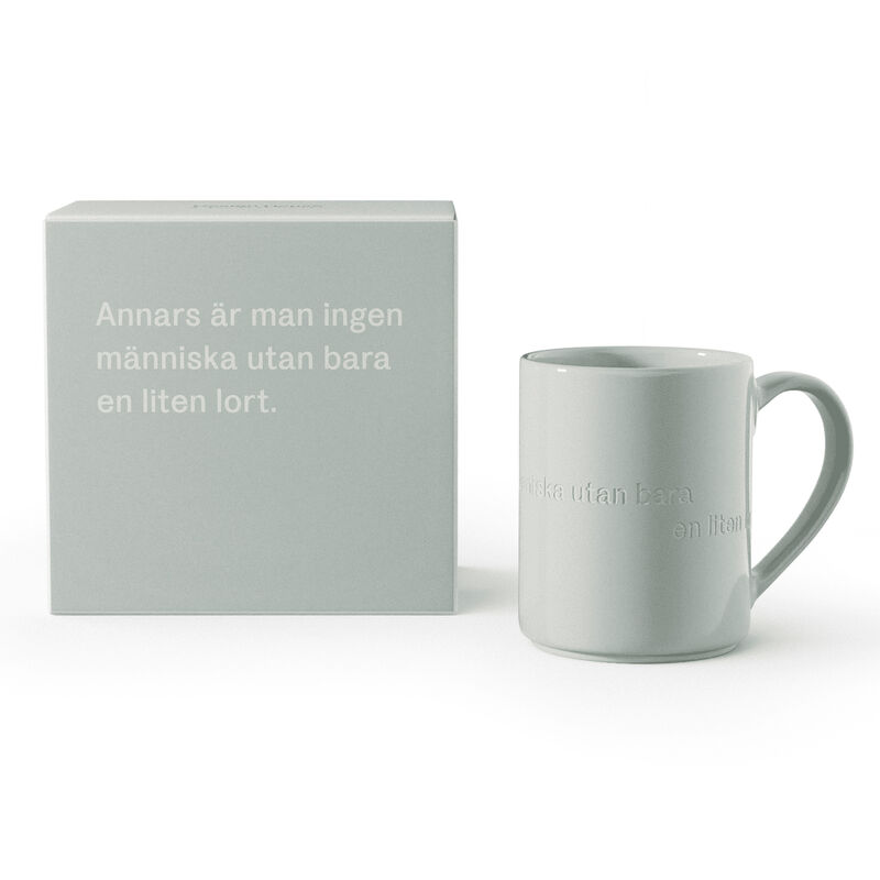 Astrid Lindgren kopp 35 cl, Annars är man ingen människa...