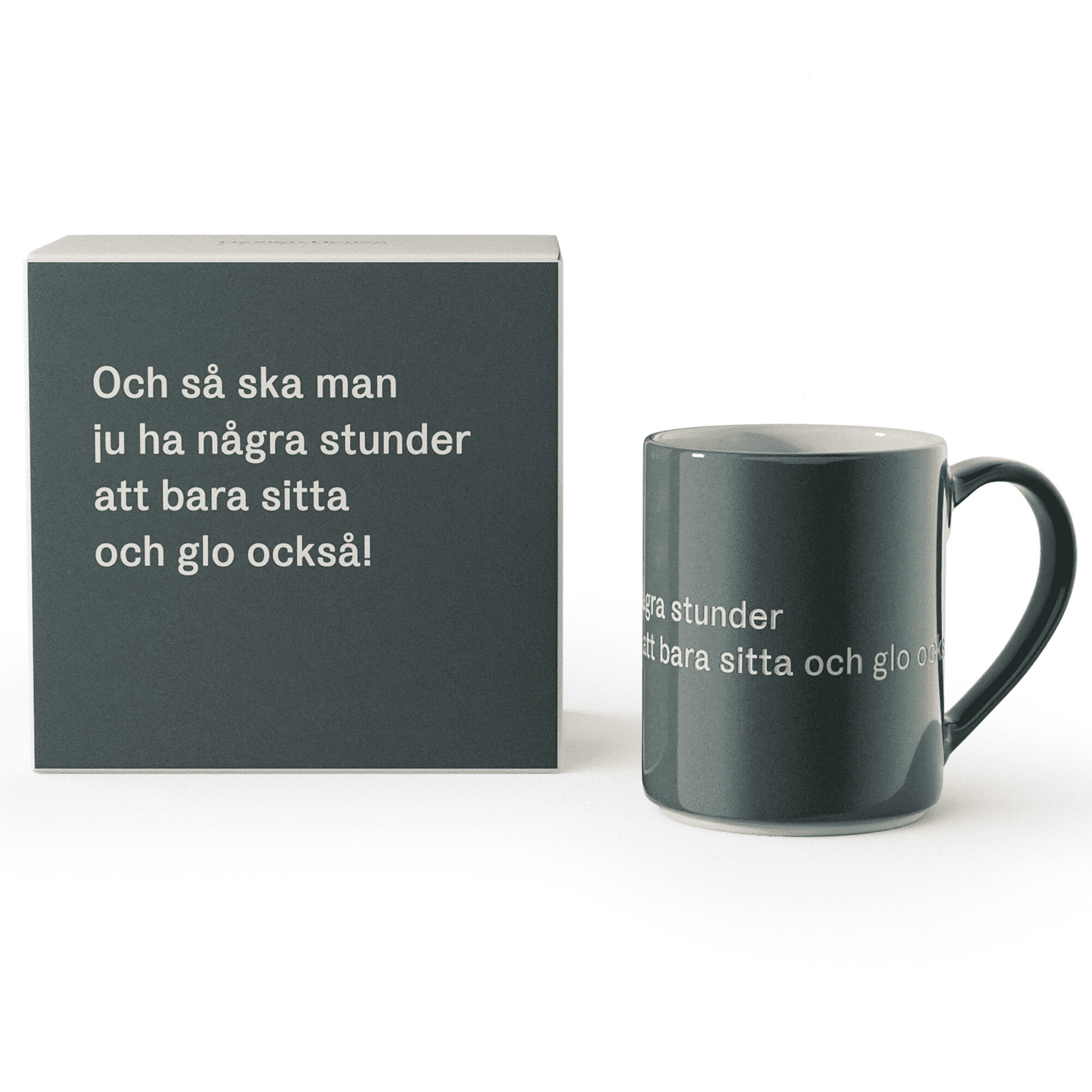 Design house stockholm Astrid Lindgren krus 35 cl, och s&aring; ska man ju ha n&aring;gra stunder