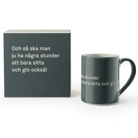 Astrid Lindgren kopp 35 cl, Och så ska man ju ha några stunder…