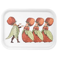 Elsa Beskow bakke 27 x 20 cm, the strawberry family