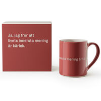 Astrid Lindgren kopp 35 cl, Ja, jag tror att livets innersta…