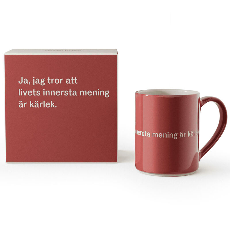 Astrid Lindgren kopp 35 cl, Ja, jag tror att livets innersta…