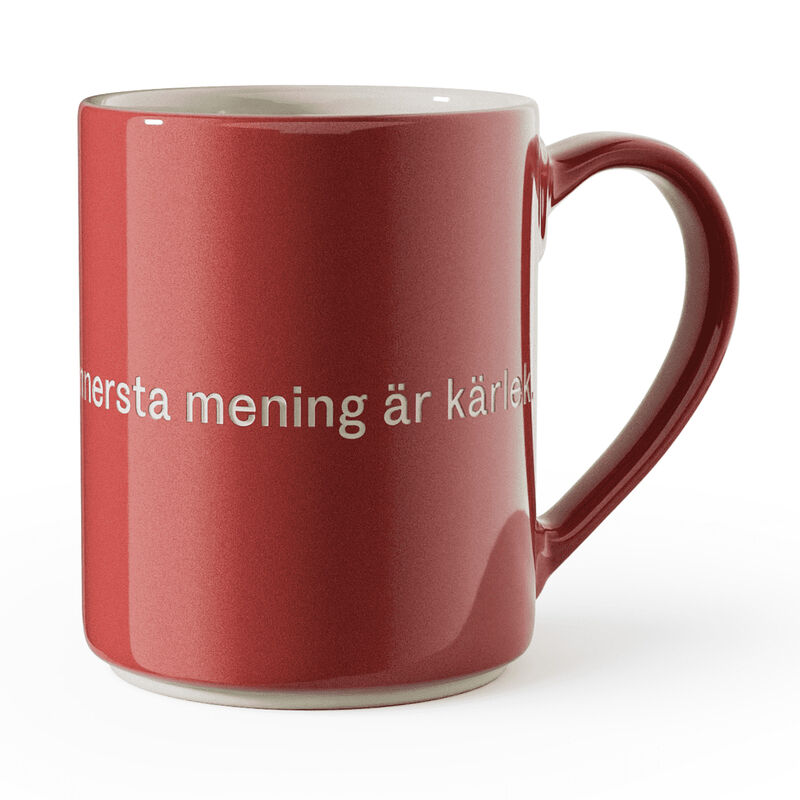 Astrid Lindgren kopp 35 cl, Ja, jag tror att livets innersta…