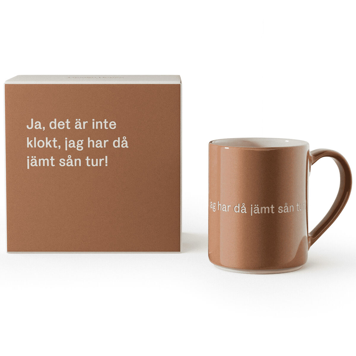 Astrid Lindgren mugg 35 cl, "ej klokt"
