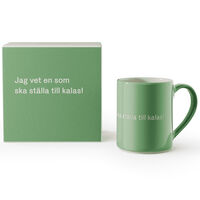 Astrid Lindgren kopp 35 cl, Jag vet en som ska ställa till kalas!