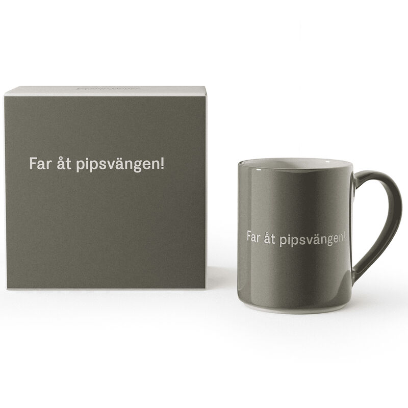 Astrid Lindgren kopp 35 cl, Far åt pipsvängen!