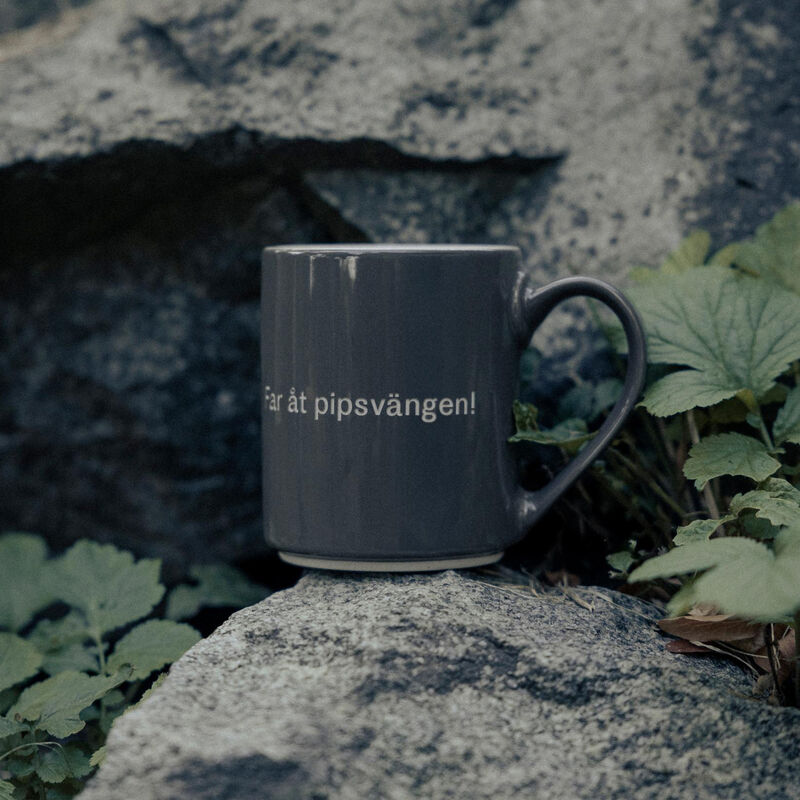 Astrid Lindgren kopp 35 cl, Far åt pipsvängen!