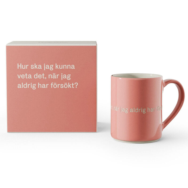 Astrid Lindgren kopp 35 cl, Hur ska jag kunna veta det, när jag aldrig...