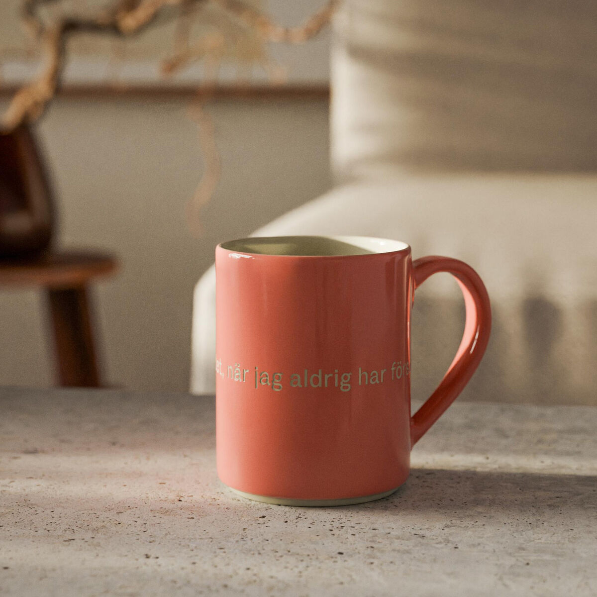 Astrid Lindgren mugg 35 cl, "kunna veta"