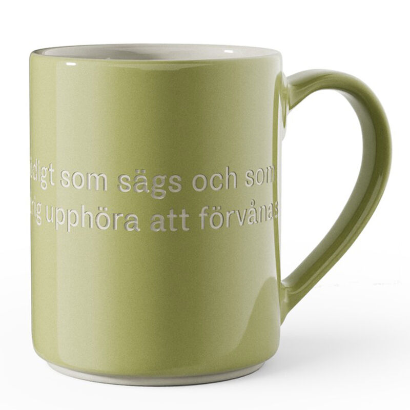 Astrid Lindgren kopp 35 cl, Voj, voj, så mycket onödigt som sägs…