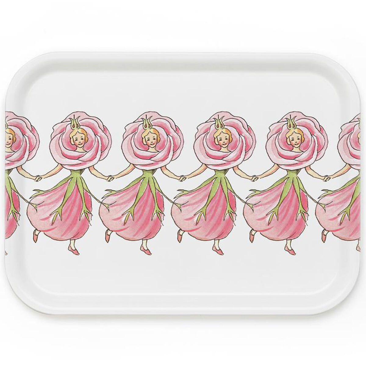 Elsa Beskow bakke 27 x 20 cm, rose