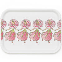Elsa Beskow bakke 27 x 20 cm, rose