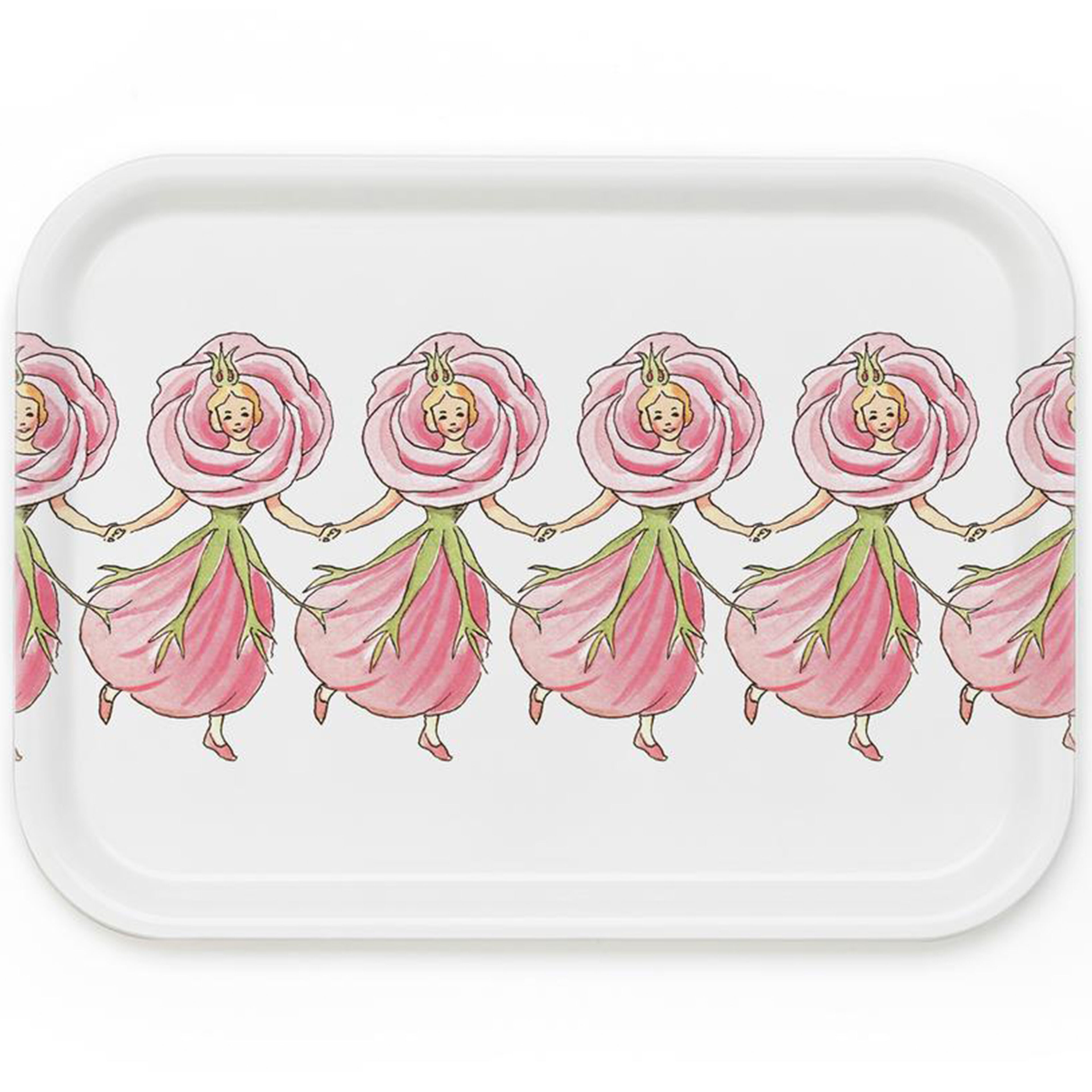 Elsa Beskow bakke 27 x 20 cm, rose