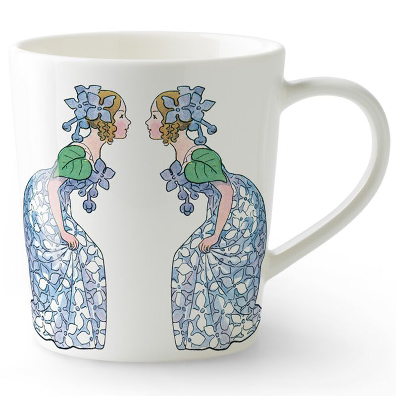 Elsa Beskow krus med hank 40 cl, lilac