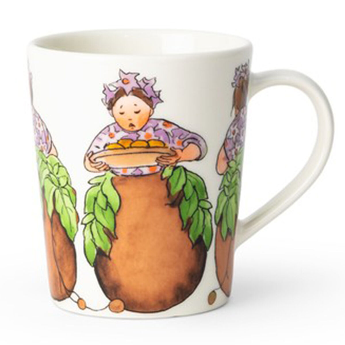 Elsa Beskow krus med hank 28 cl, mrs. potato