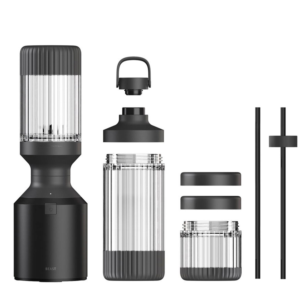 Beast Mega Plus 1200 blender, svart