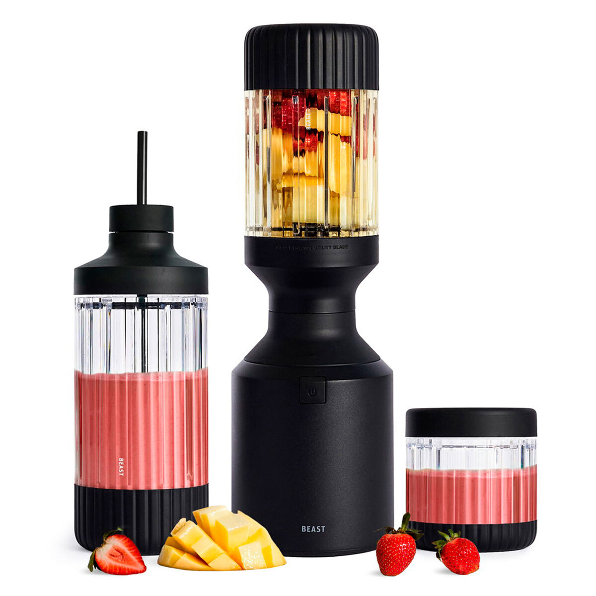 Beast Mega Plus 1200 blender, svart
