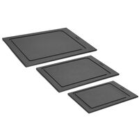 Woll Cut It Skärbrädeset 3-pack, svart