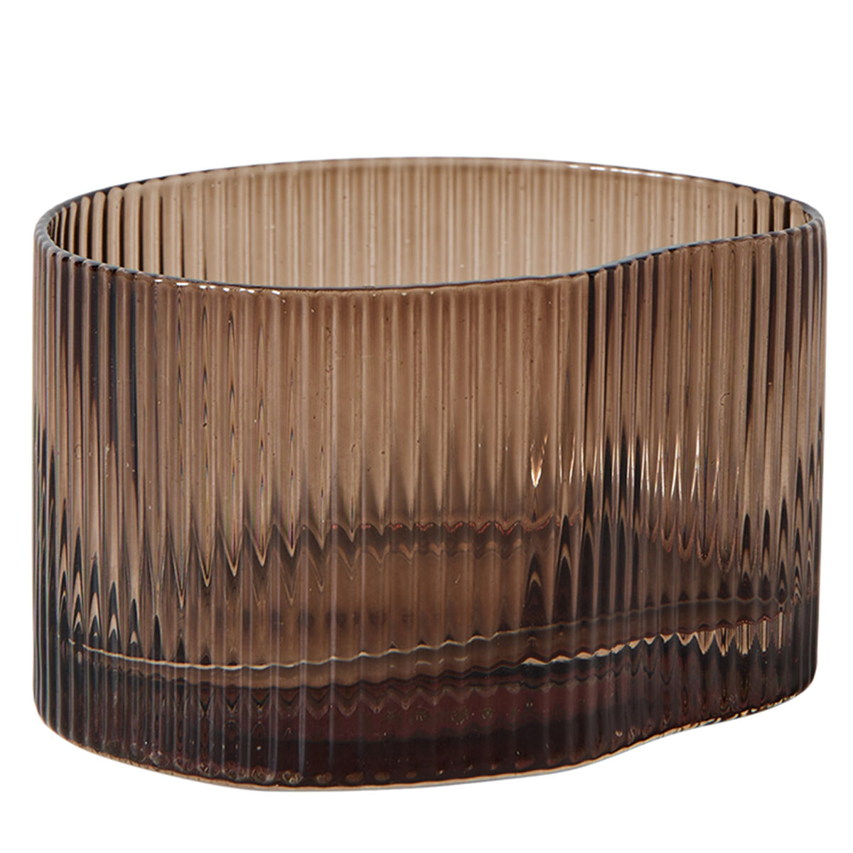 Ripe glas 20 cl, brun